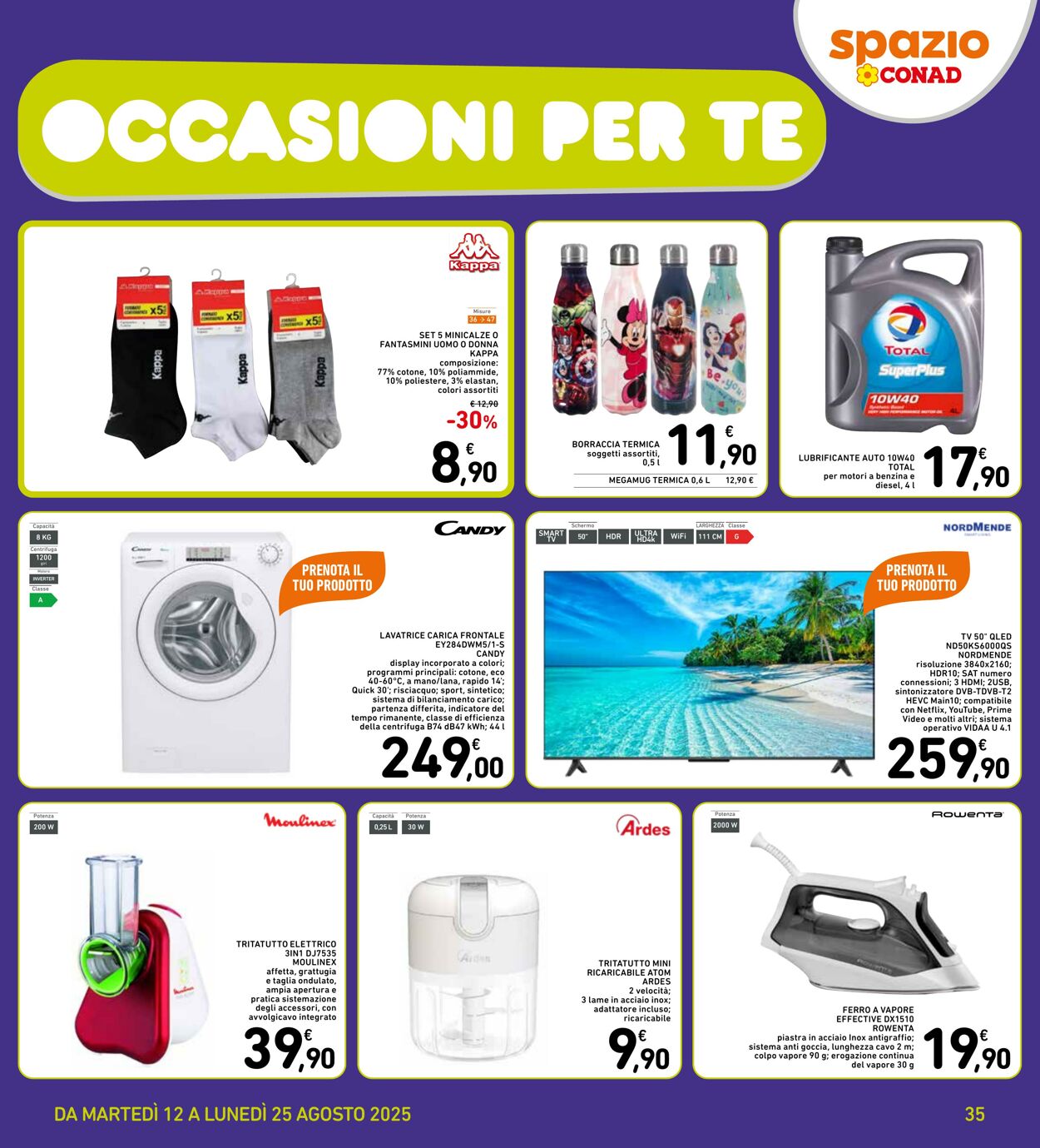 Volantino Conad 08.08.2025 - 08.08.2025