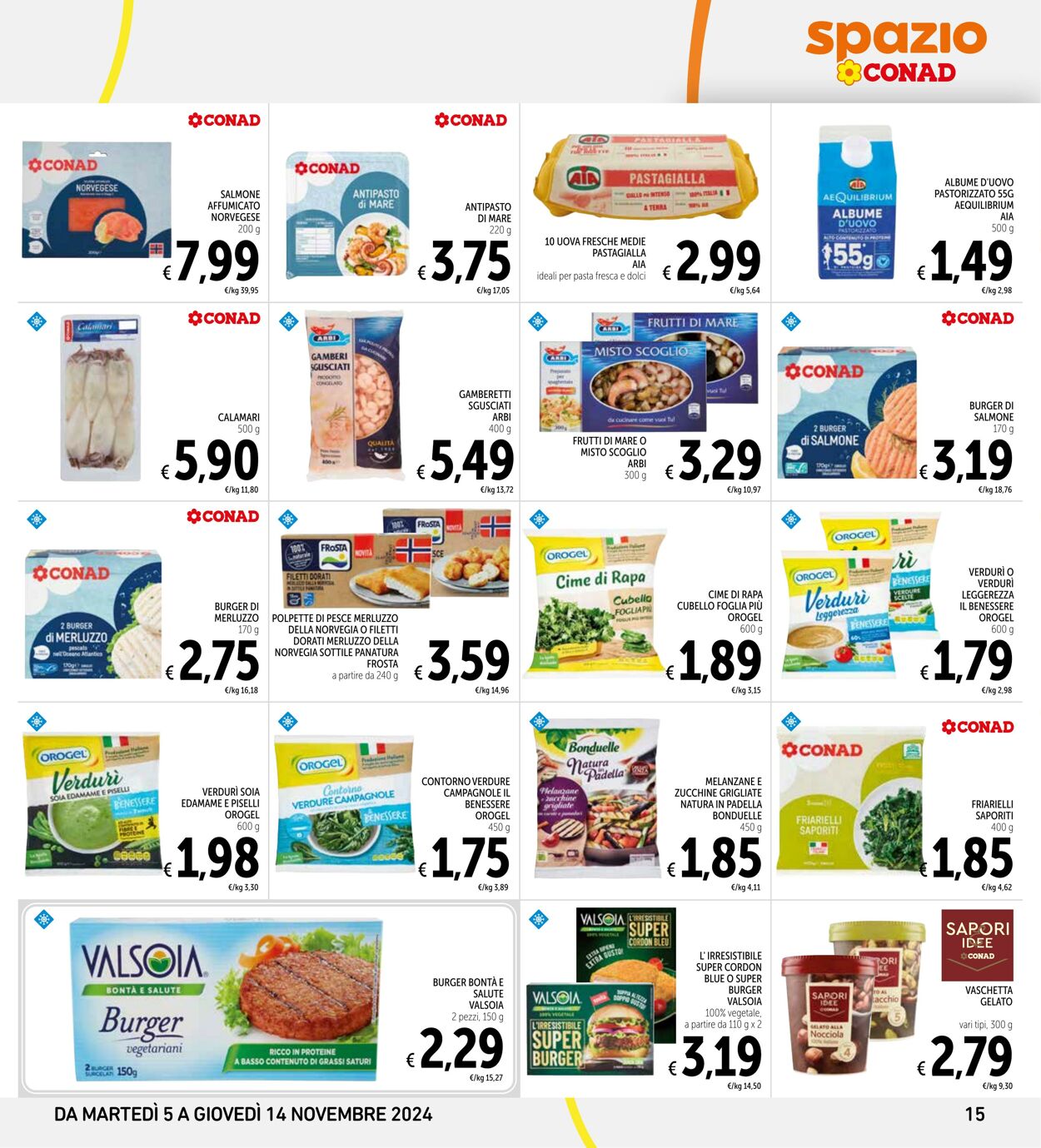 Volantino Conad 05.11.2024 - 14.11.2024