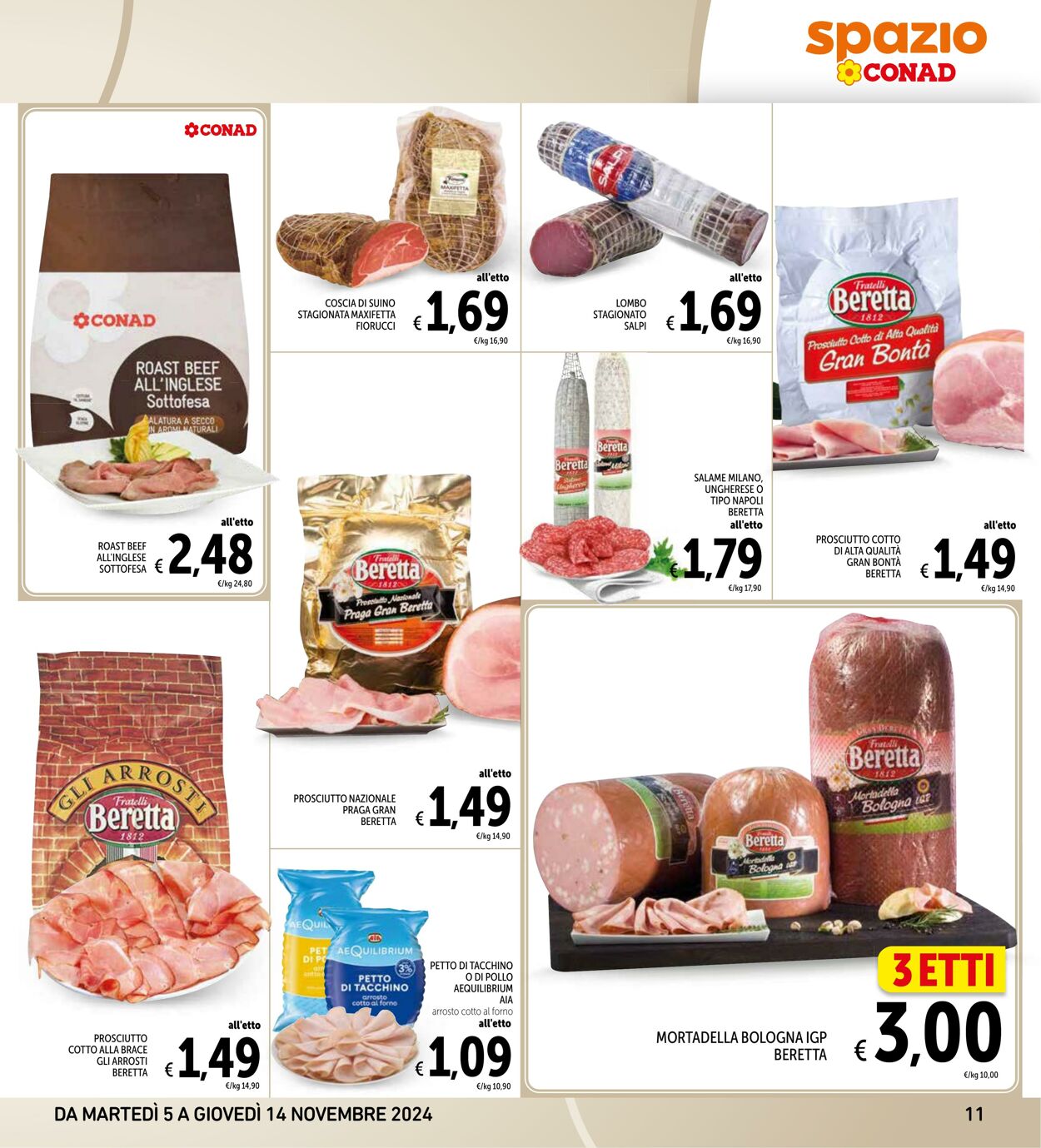 Volantino Conad 05.11.2024 - 14.11.2024