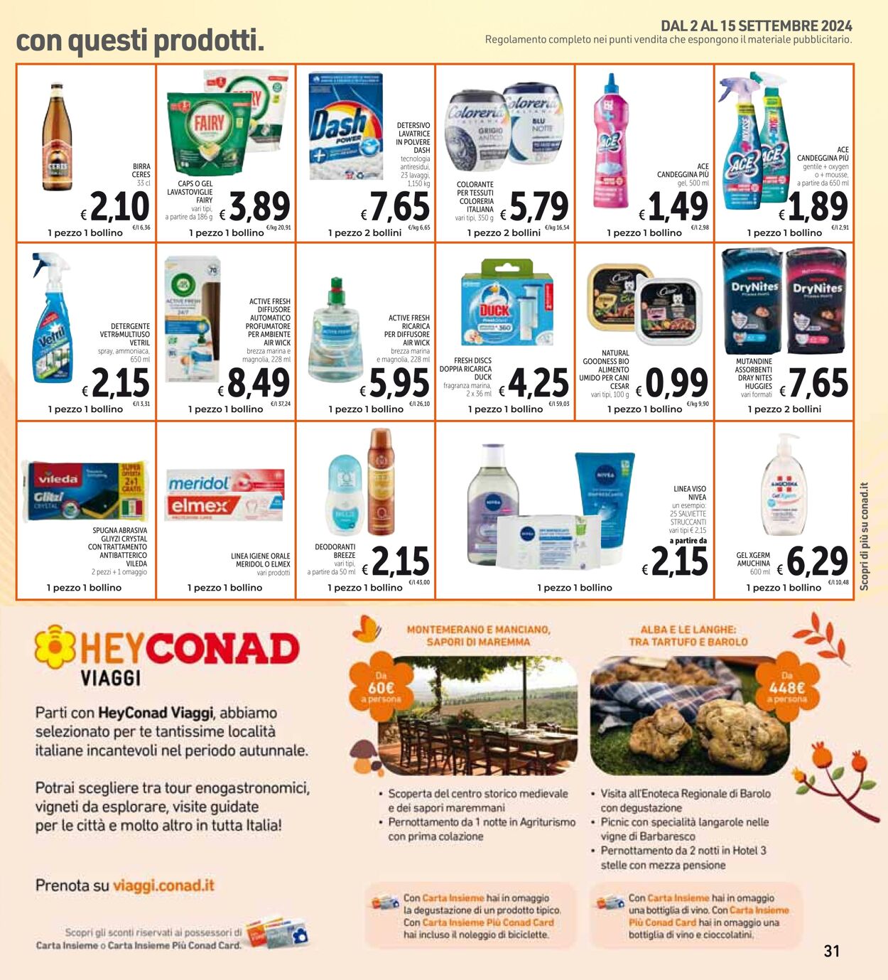 Volantino Conad 06.09.2024 - 15.09.2024