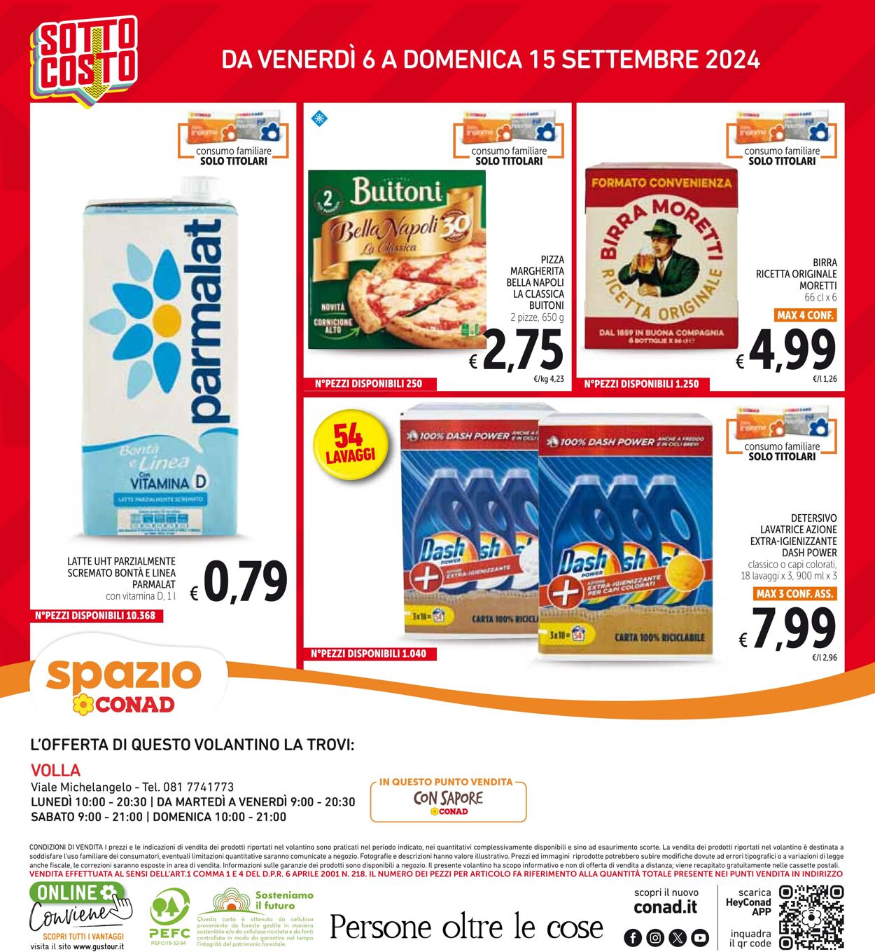 Volantino Conad 06.09.2024 - 15.09.2024