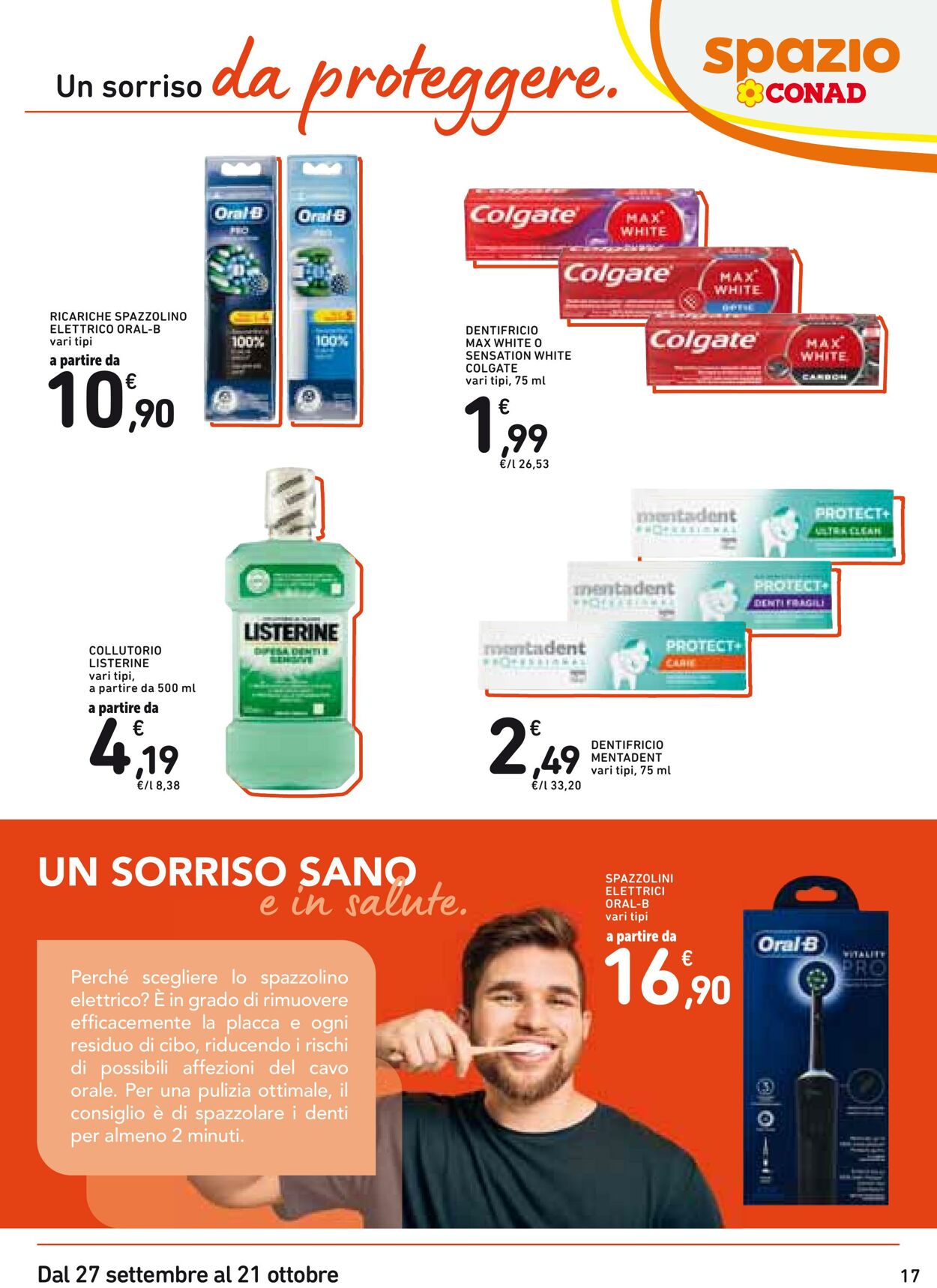 Volantino Conad 27.09.2024 - 21.10.2024