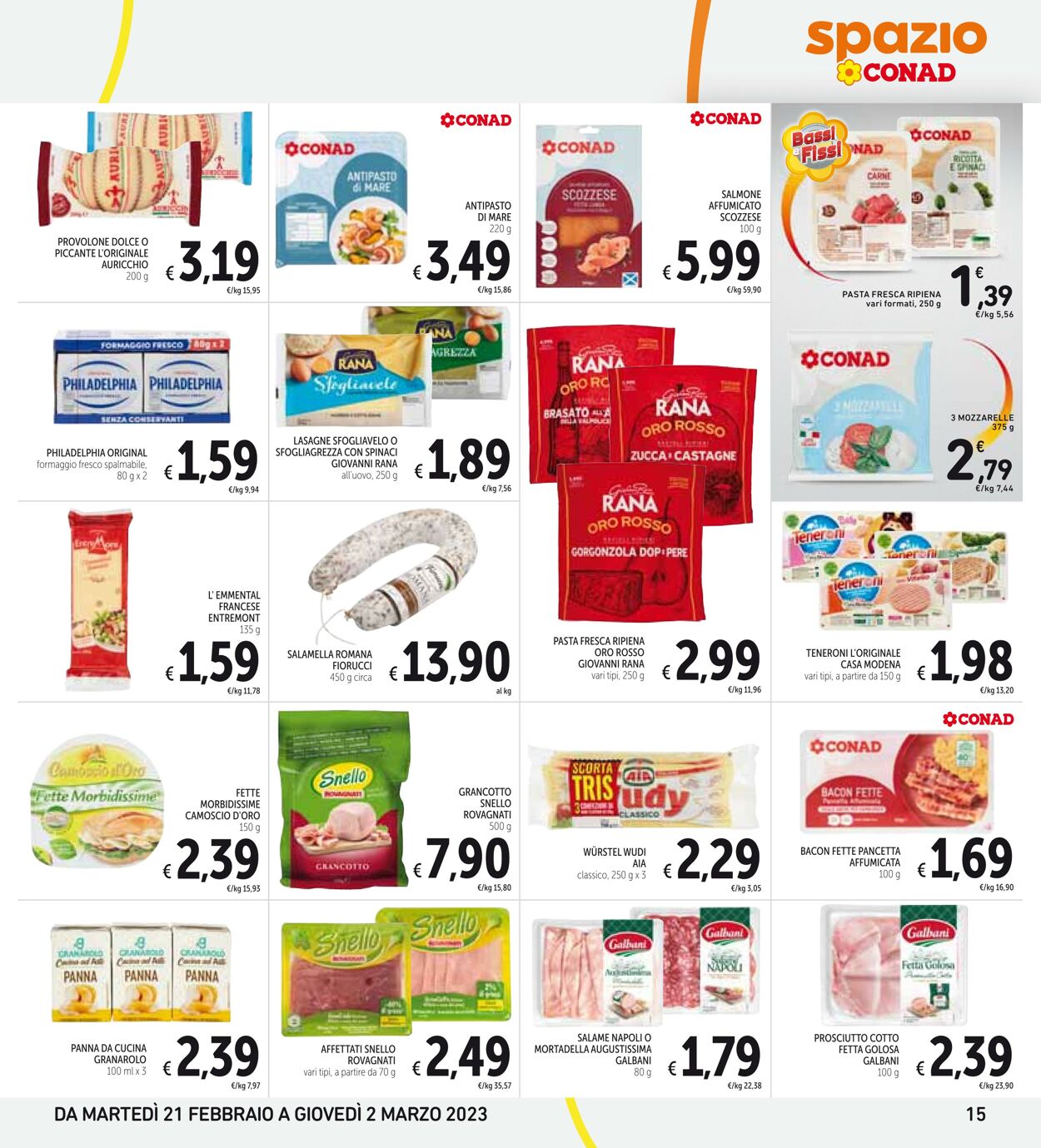 Volantino Conad 21.02.2023 - 02.03.2023