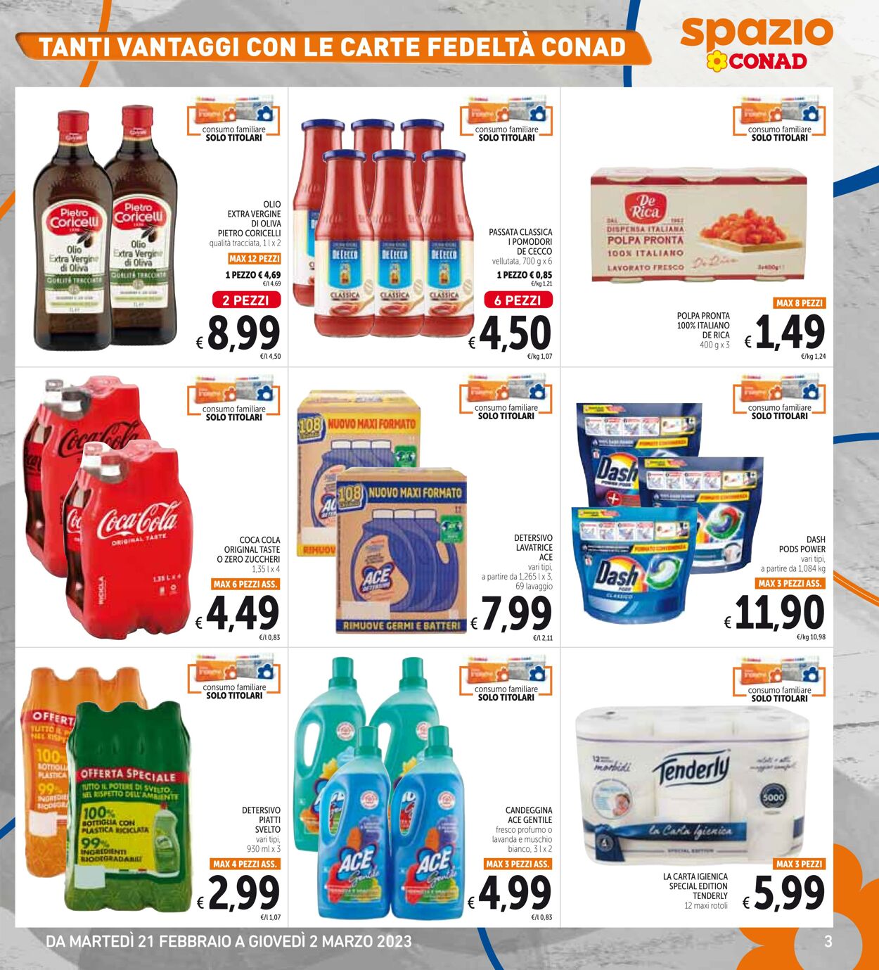 Volantino Conad 21.02.2023 - 02.03.2023