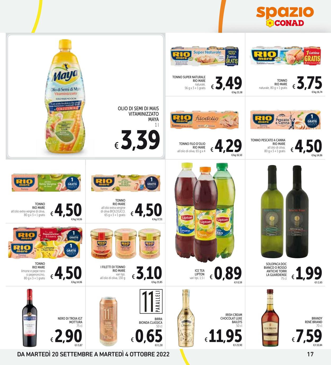 Volantino Conad 20.09.2022 - 04.10.2022