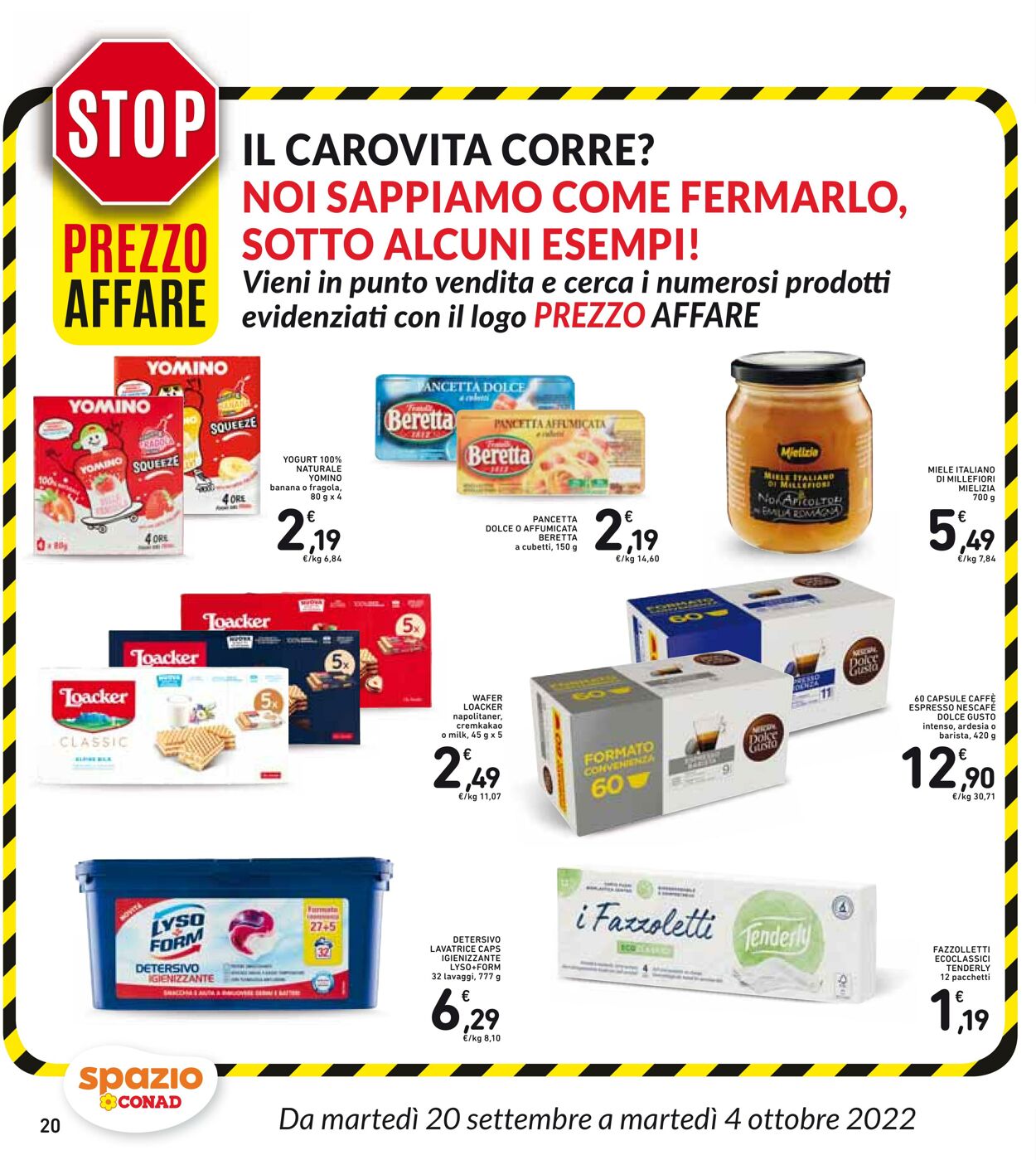 Volantino Conad 20.09.2022 - 04.10.2022