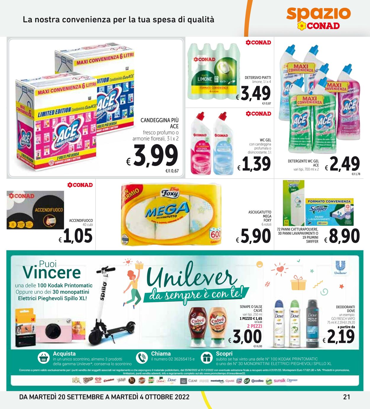 Volantino Conad 20.09.2022 - 04.10.2022