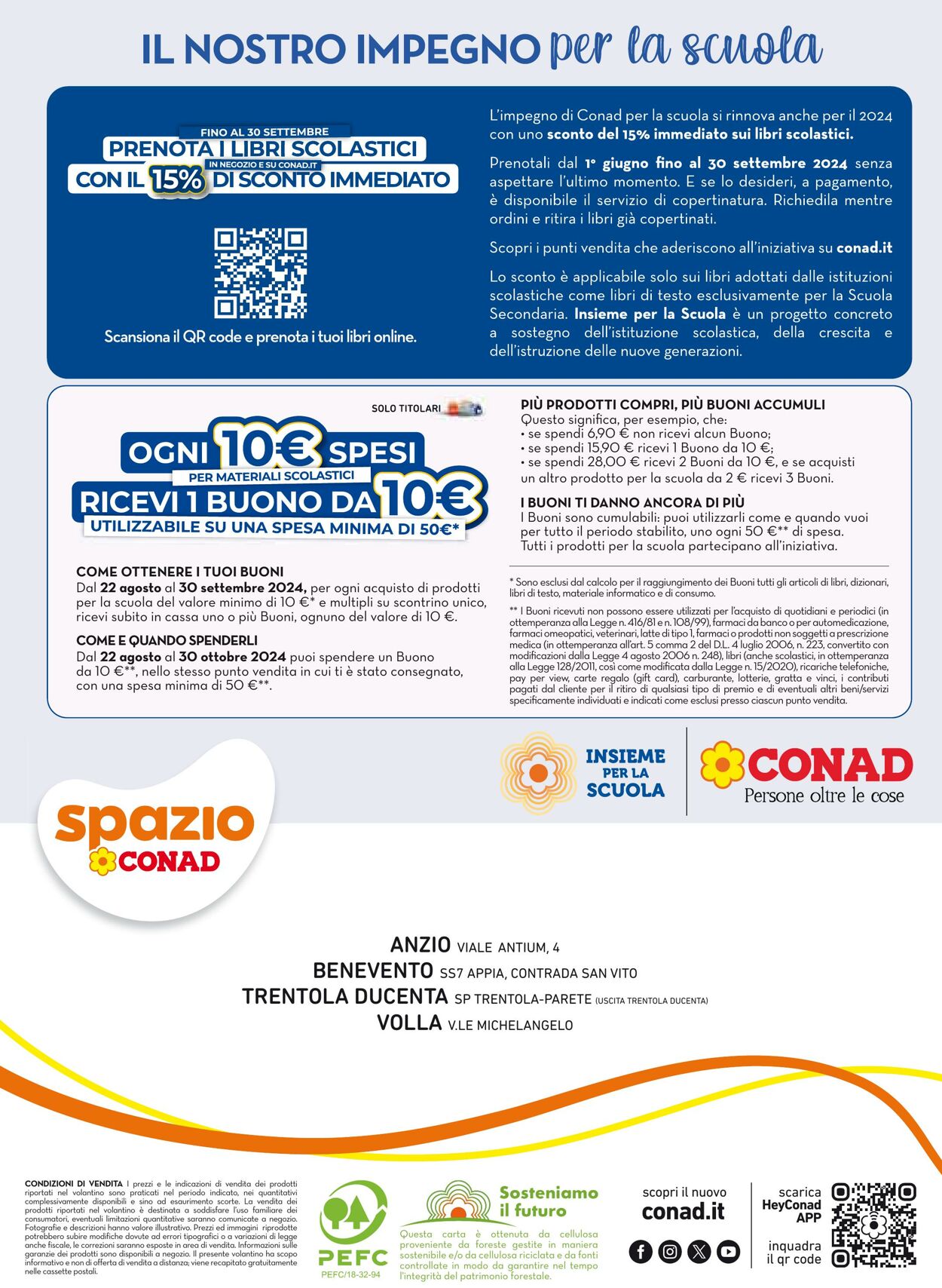 Volantino Conad 22.08.2024 - 29.09.2024