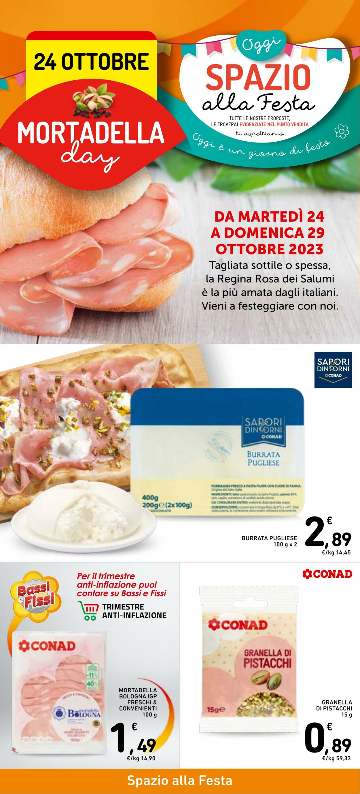 Volantino Conad 24.10.2023 - 29.10.2023