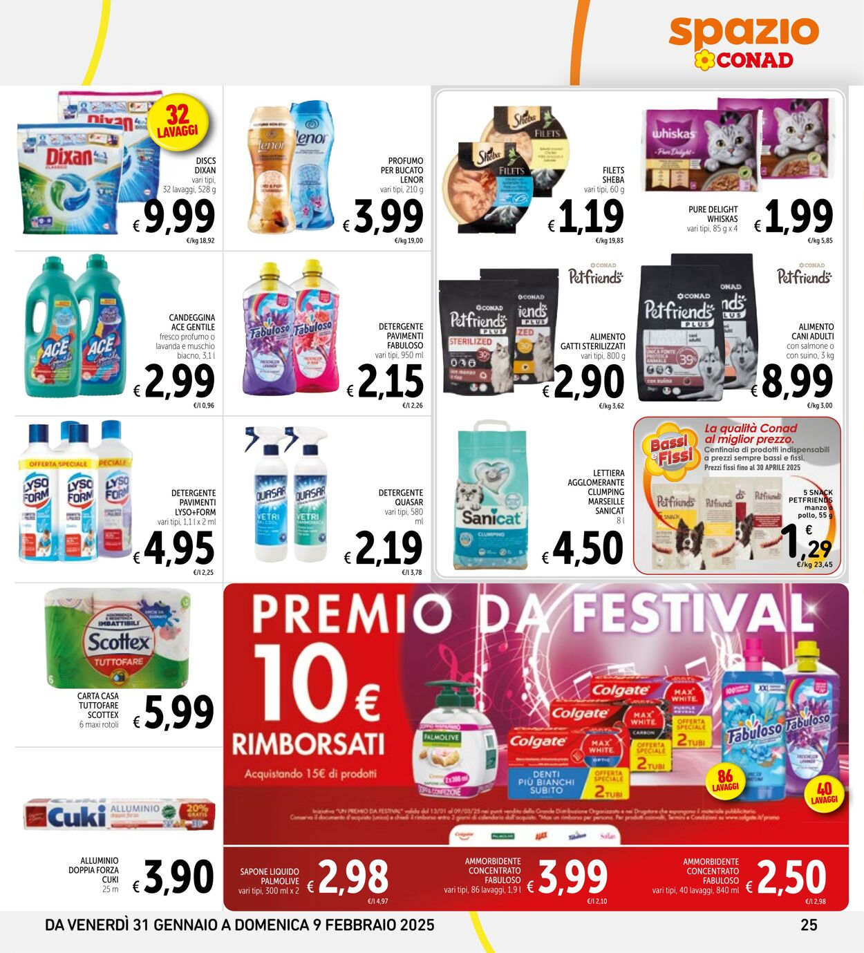 Volantino Conad 31.01.2025 - 09.02.2025