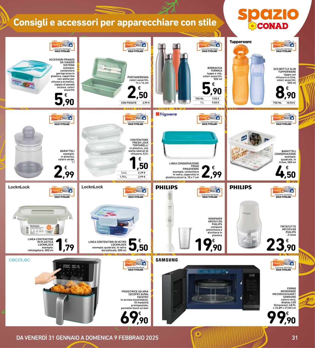 Volantino Conad 31.01.2025 - 09.02.2025