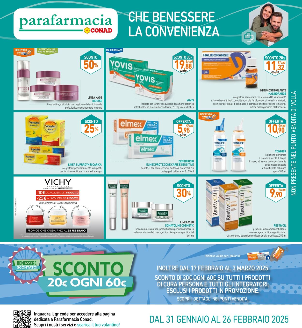 Volantino Conad 31.01.2025 - 09.02.2025