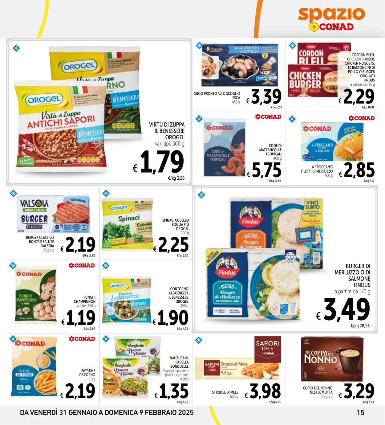 Volantino Conad 31.01.2025 - 09.02.2025