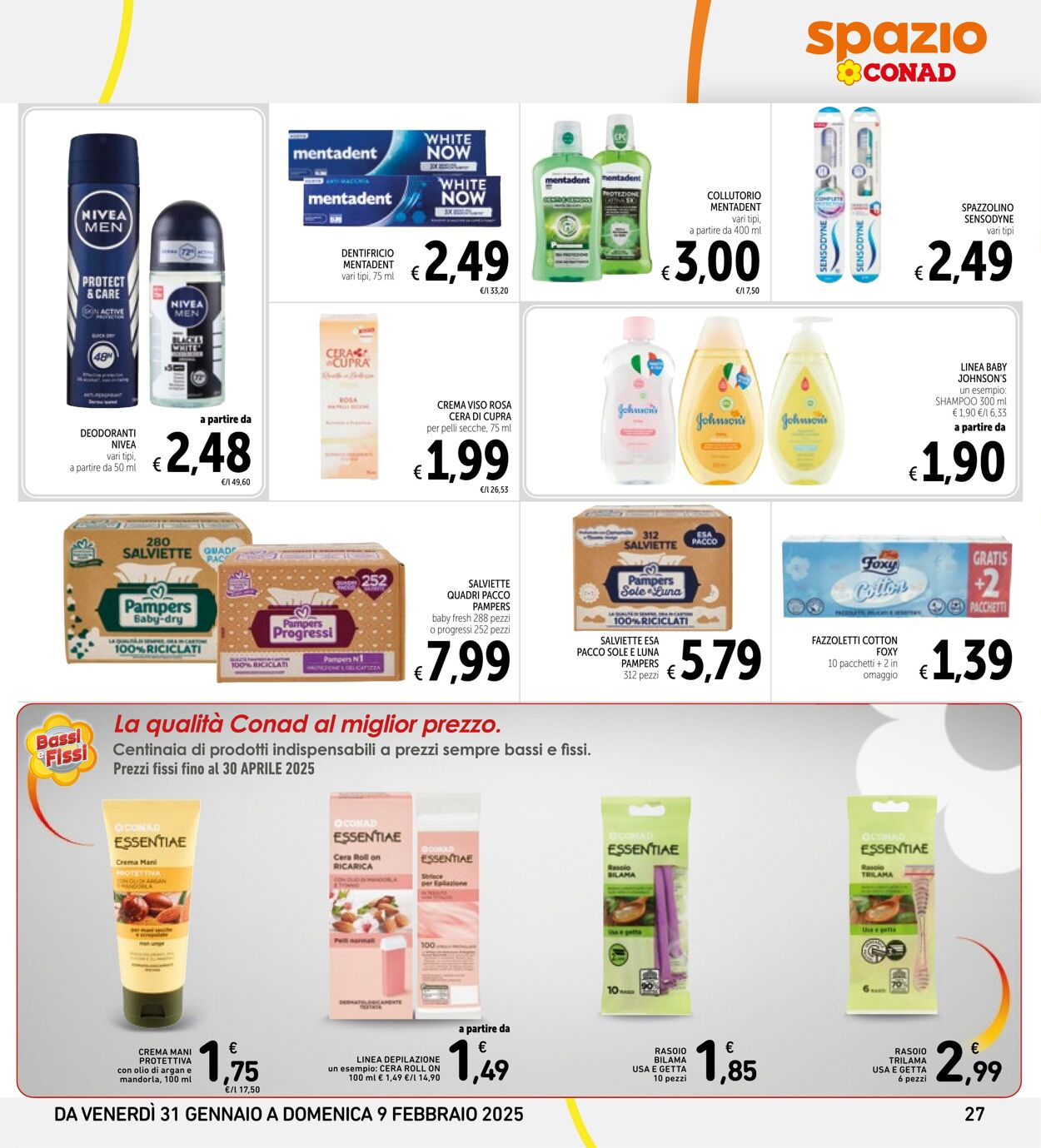 Volantino Conad 31.01.2025 - 09.02.2025