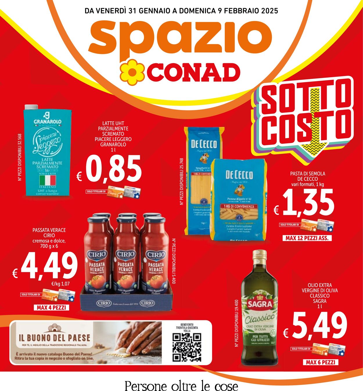 Volantino Conad 31.01.2025 - 09.02.2025