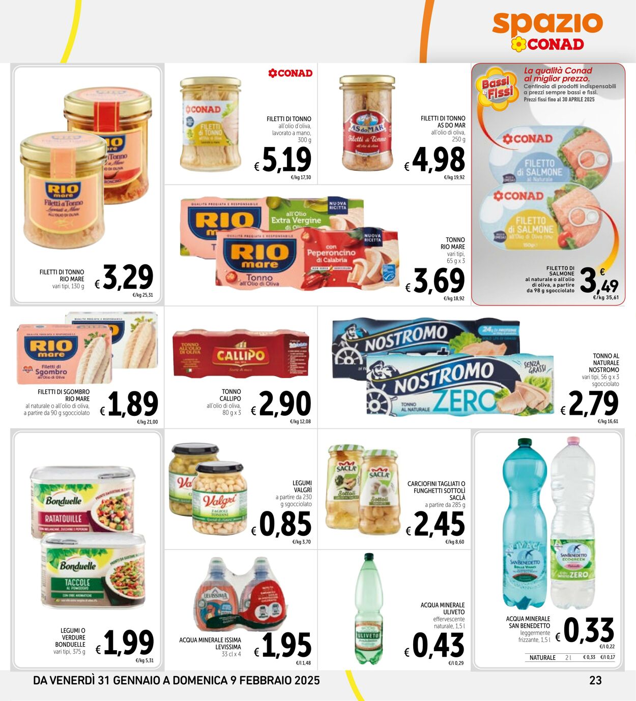 Volantino Conad 31.01.2025 - 09.02.2025