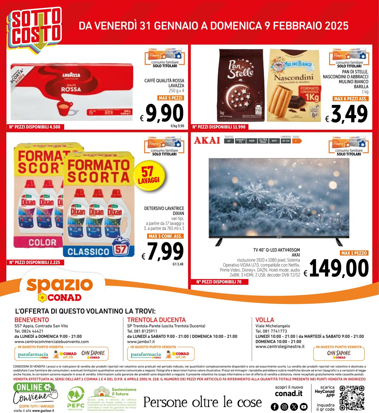 Volantino Conad 31.01.2025 - 09.02.2025