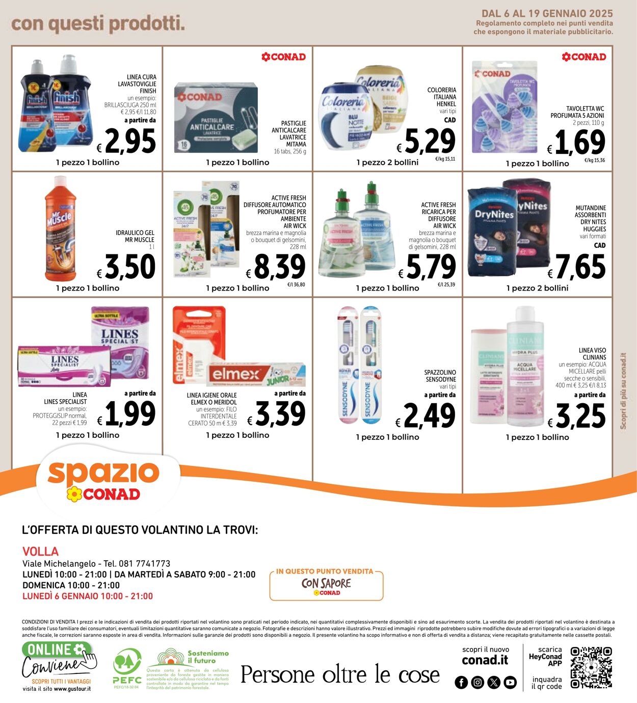 Volantino Conad 02.01.2025 - 13.01.2025