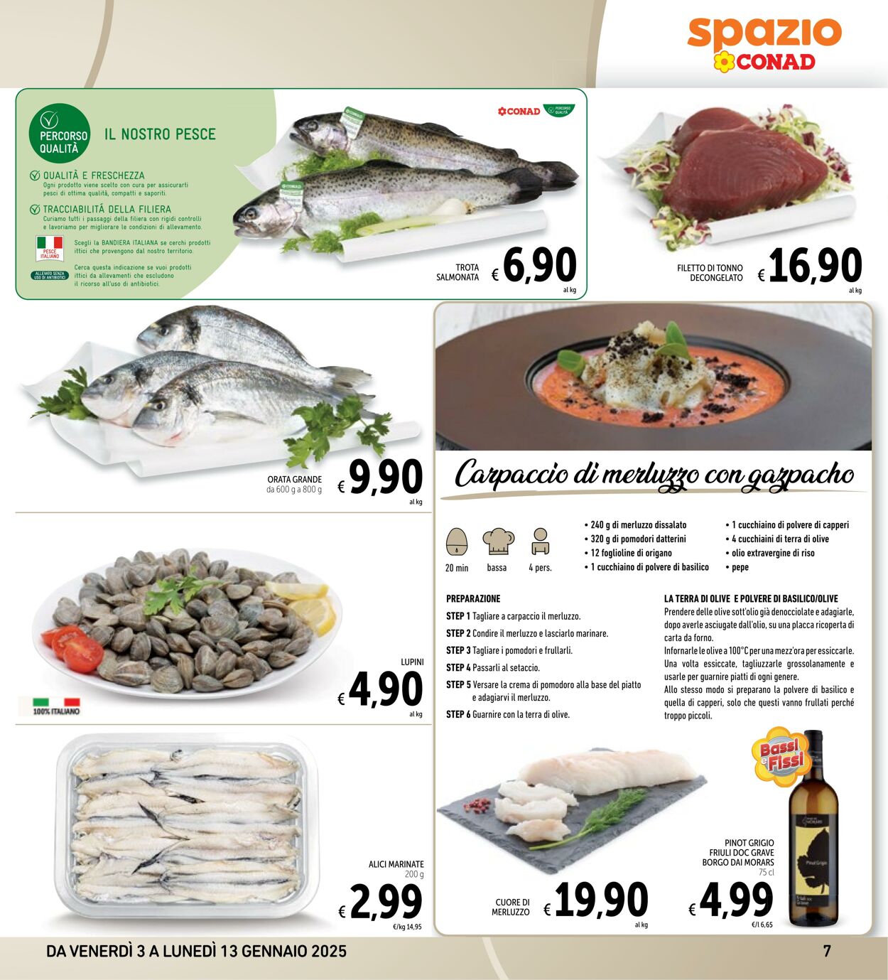 Volantino Conad 02.01.2025 - 13.01.2025