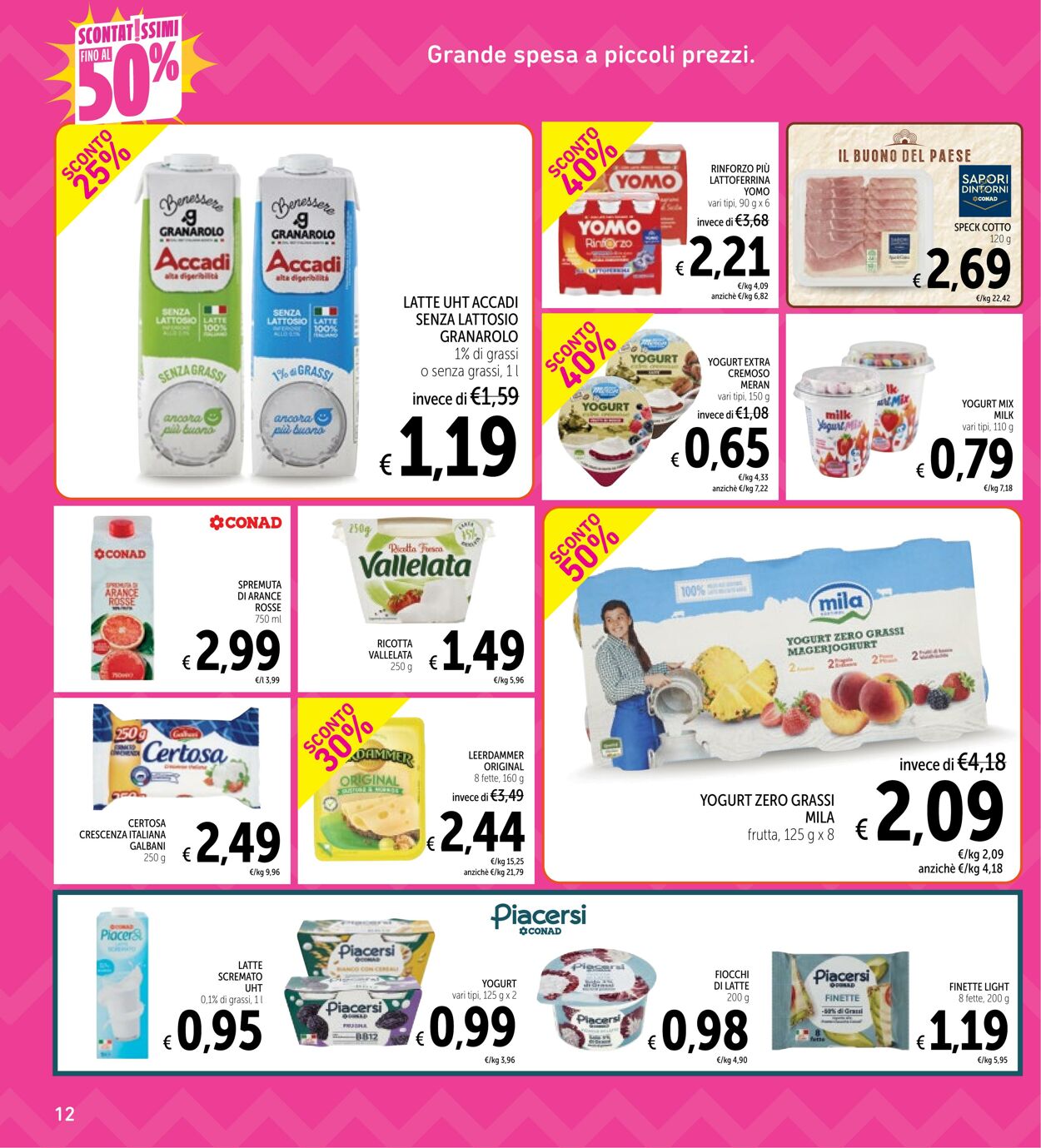 Volantino Conad 02.01.2025 - 13.01.2025