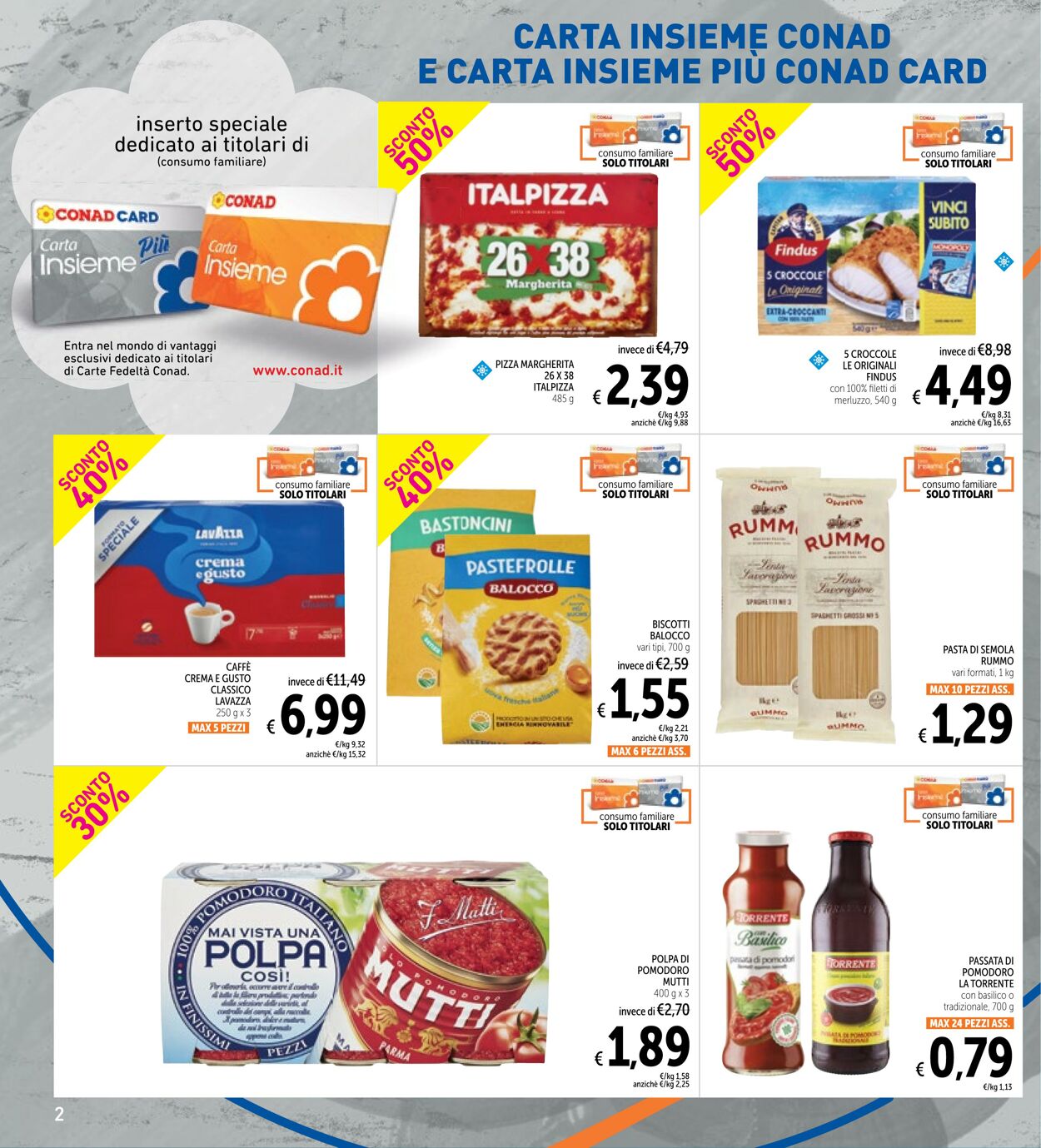 Volantino Conad 02.01.2025 - 13.01.2025