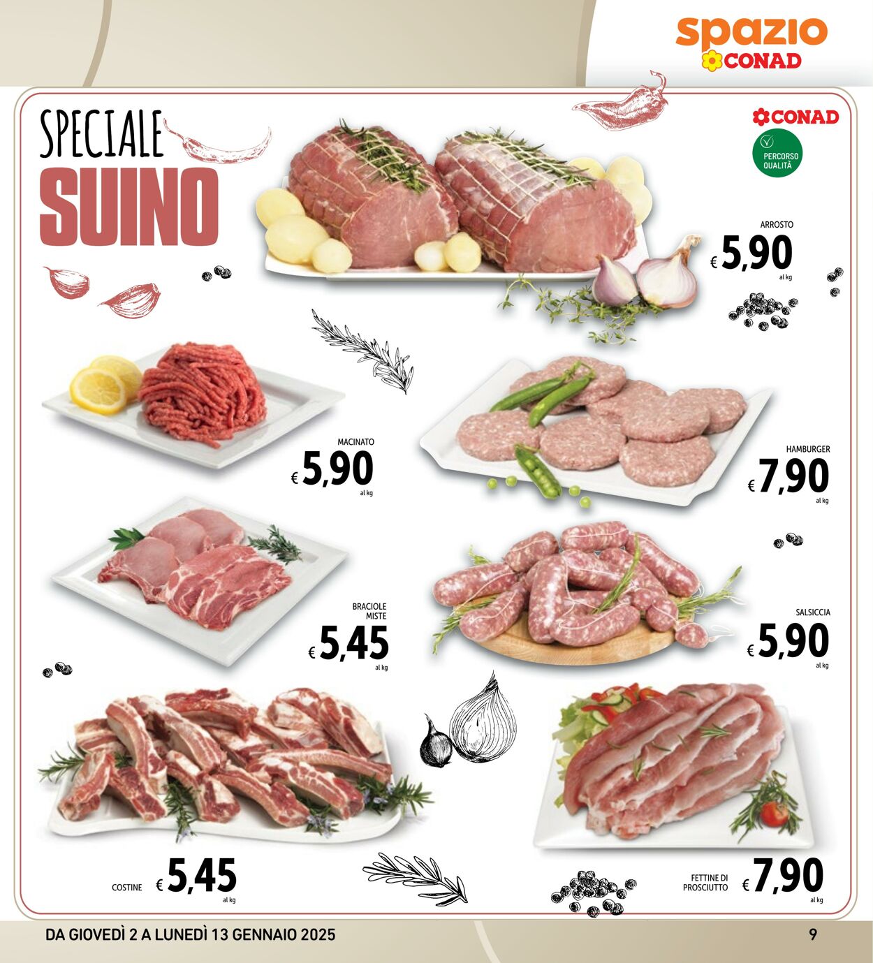 Volantino Conad 02.01.2025 - 13.01.2025