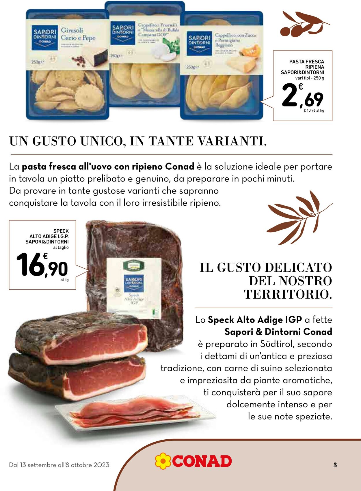 Volantino Conad 13.09.2023 - 08.10.2023