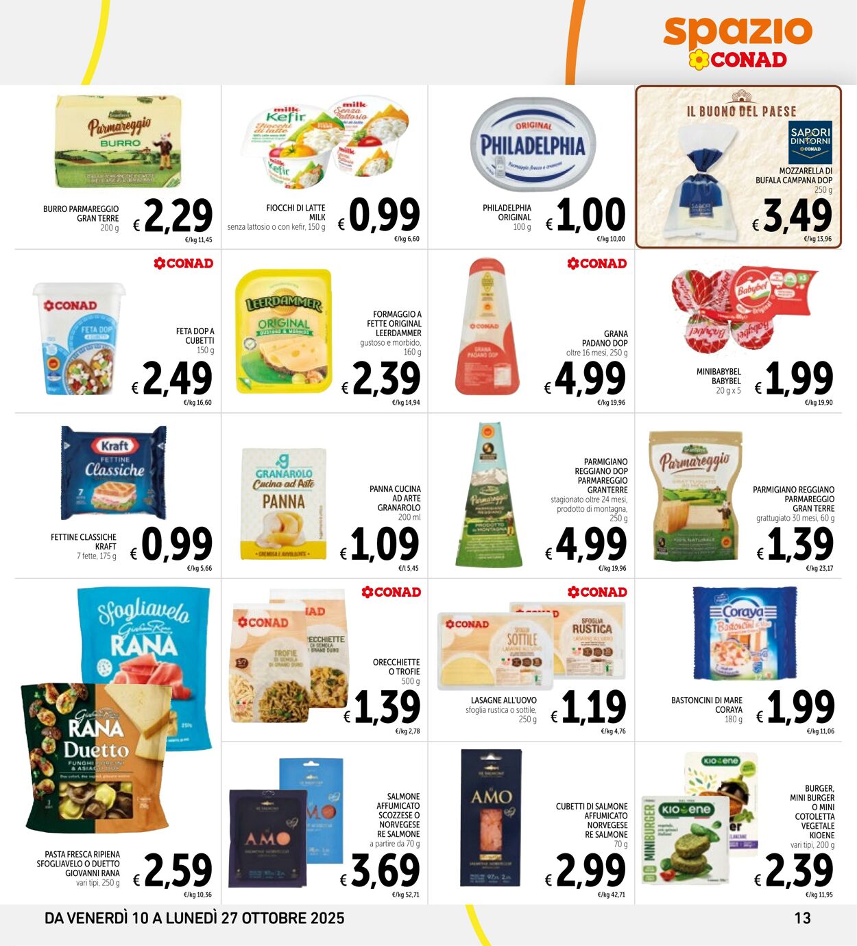 Volantino Conad 09.10.2025 - 09.10.2025