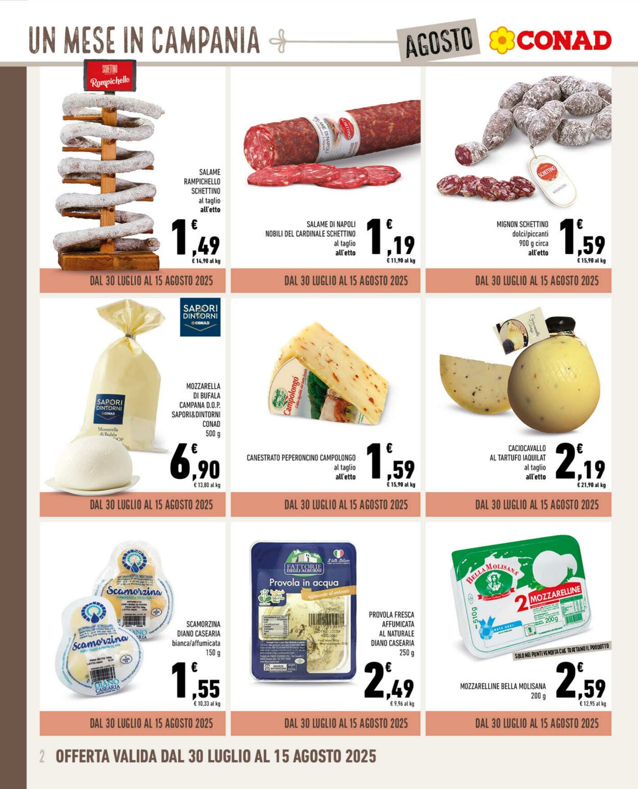 Volantino Conad 05.08.2025 - 05.08.2025