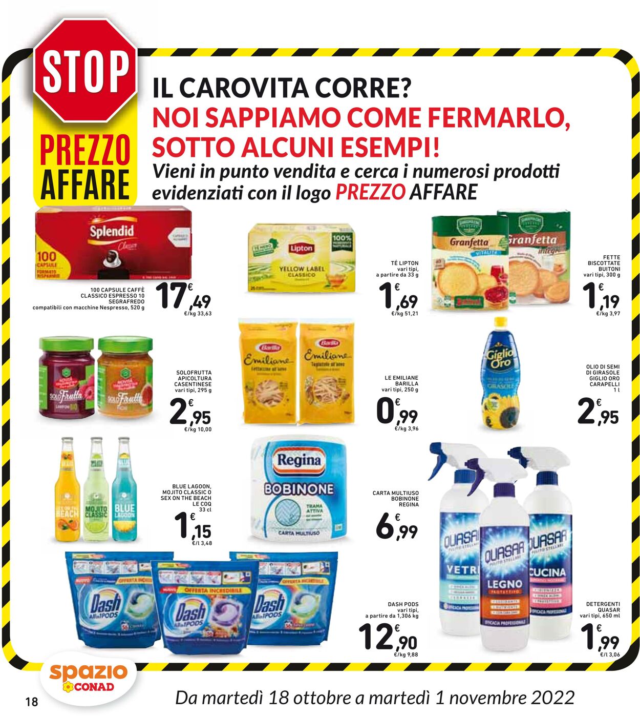 Volantino Conad 18.10.2022 - 01.11.2022