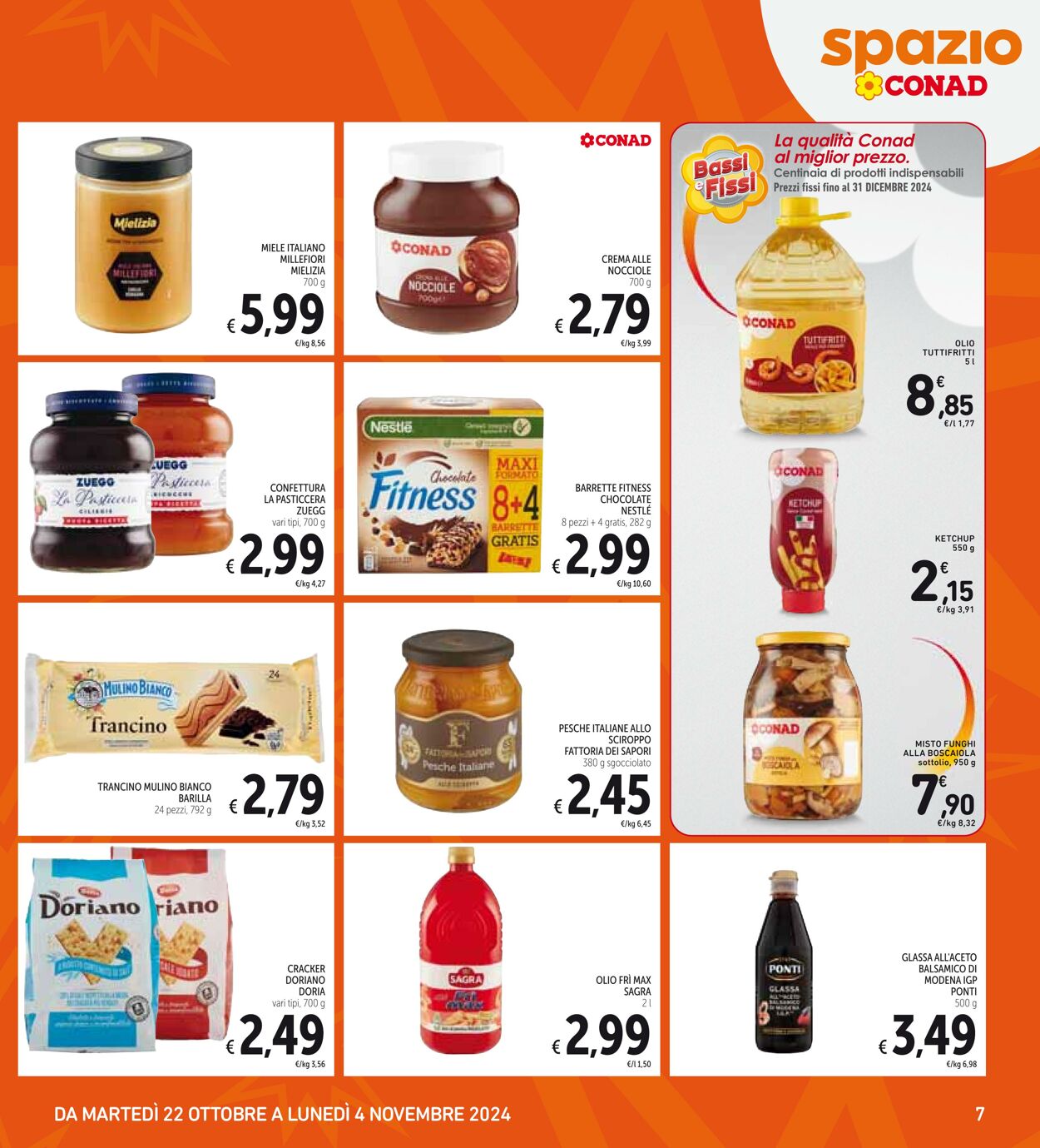 Volantino Conad 22.10.2024 - 04.11.2024