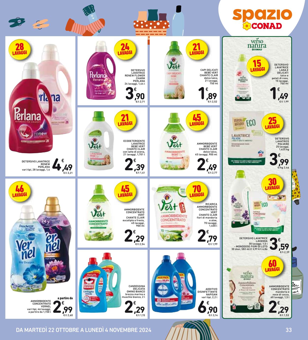 Volantino Conad 22.10.2024 - 04.11.2024