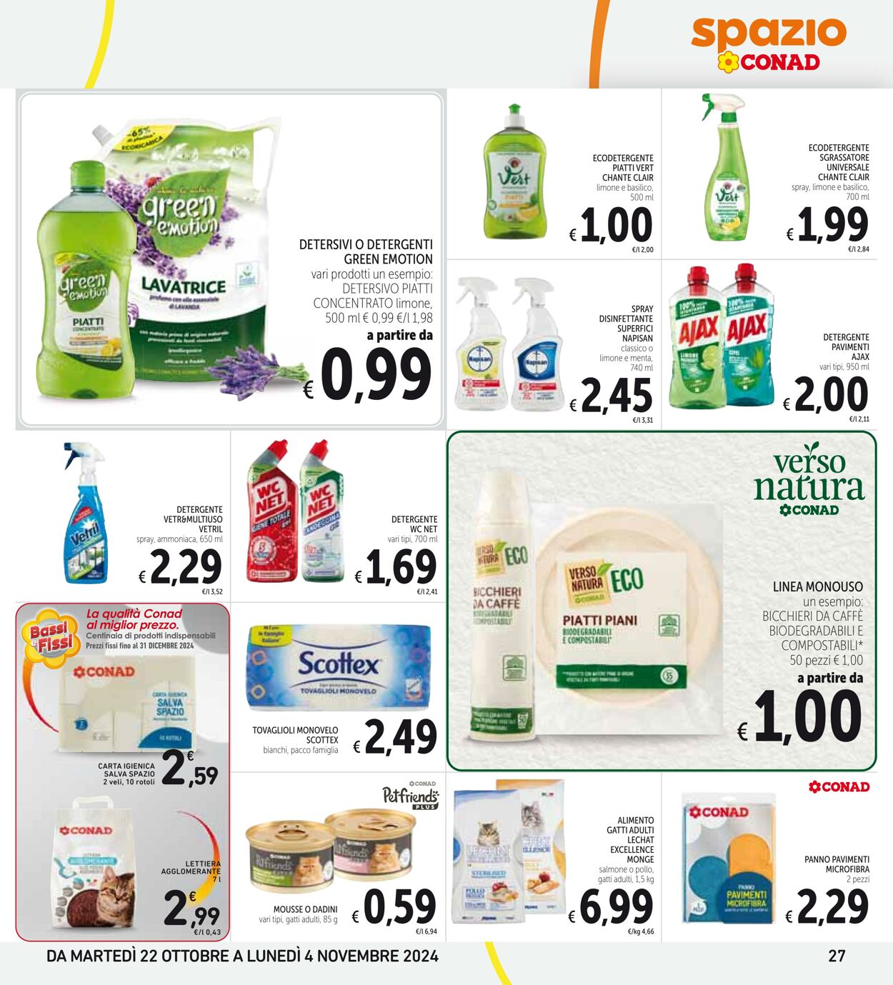 Volantino Conad 22.10.2024 - 04.11.2024