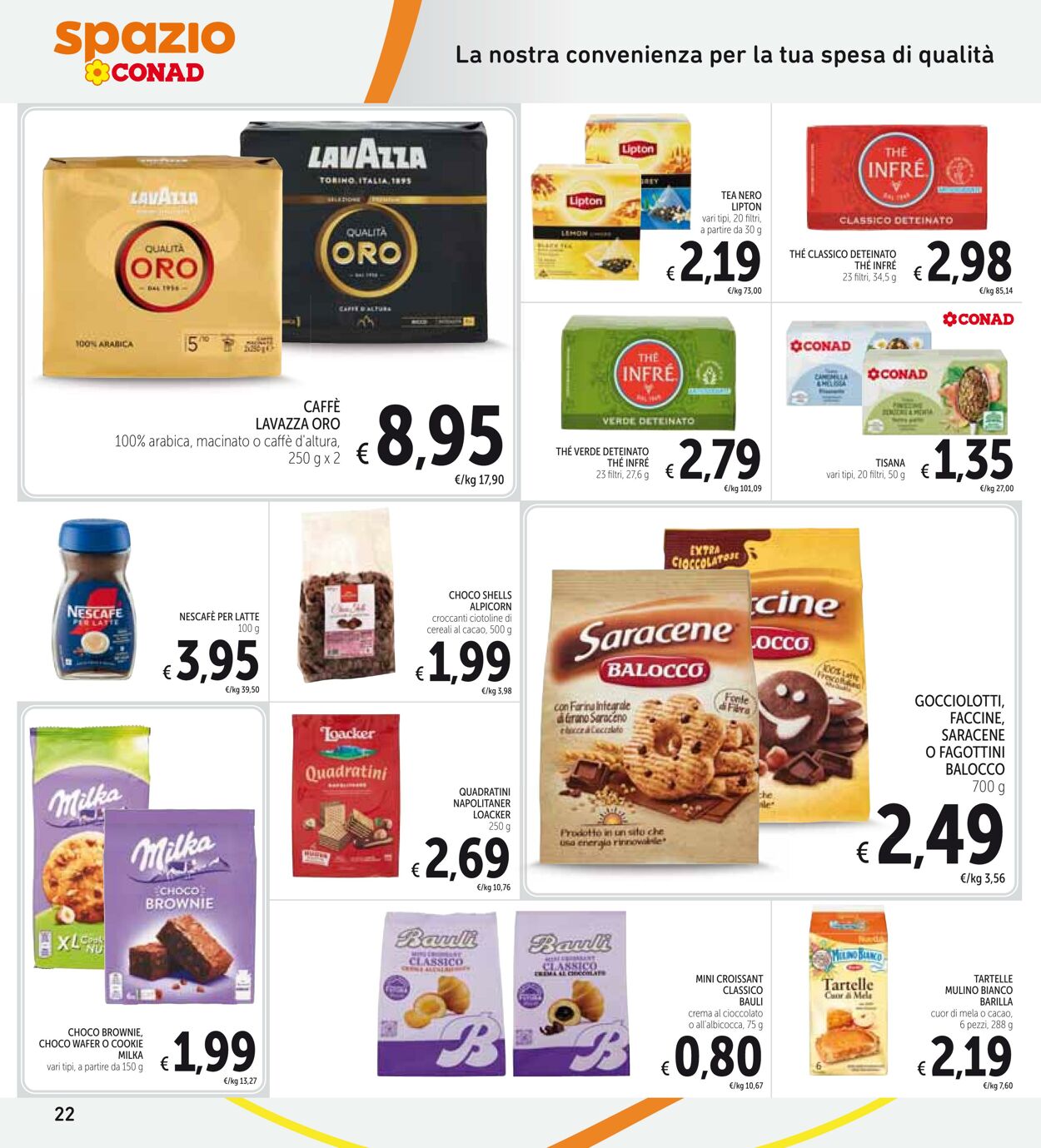 Volantino Conad 22.10.2024 - 04.11.2024