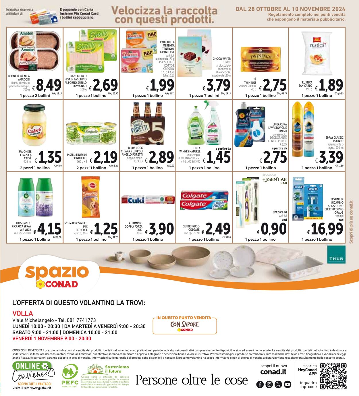 Volantino Conad 22.10.2024 - 04.11.2024