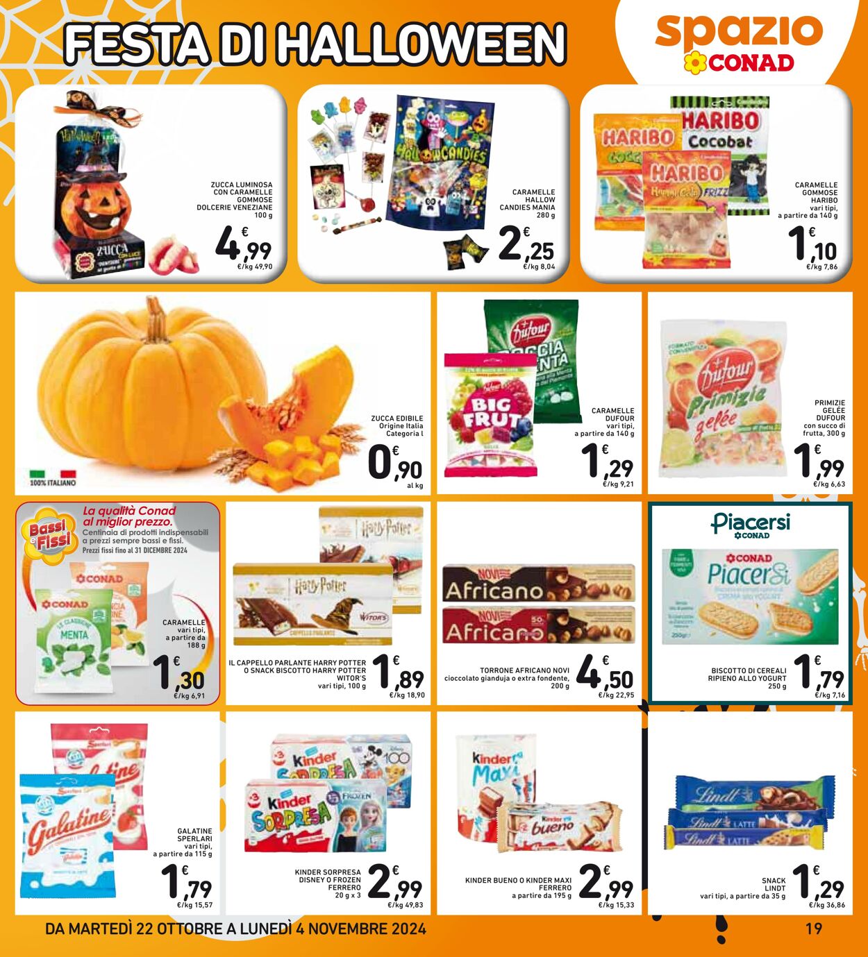 Volantino Conad 22.10.2024 - 04.11.2024