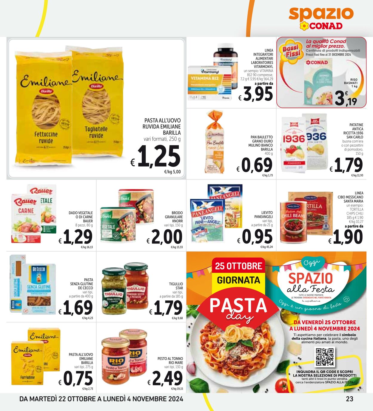 Volantino Conad 22.10.2024 - 04.11.2024