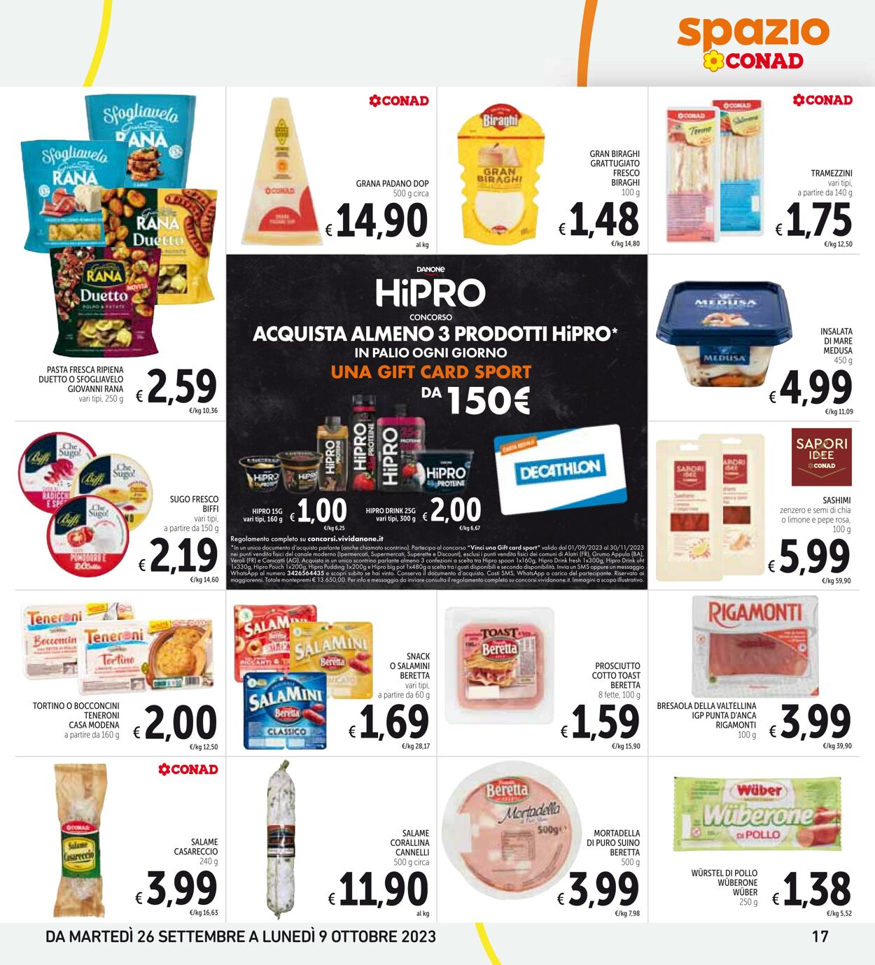 Volantino Conad 26.09.2023 - 09.10.2023