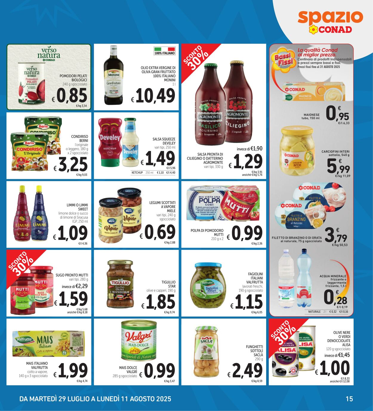 Volantino Conad 09.08.2025 - 09.08.2025