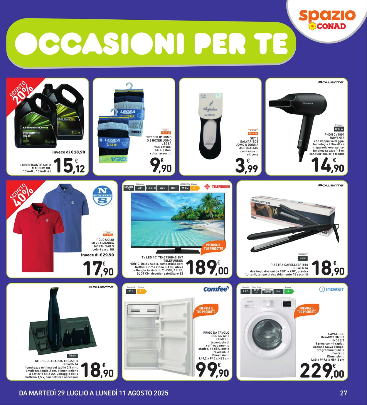 Volantino Conad 09.08.2025 - 09.08.2025