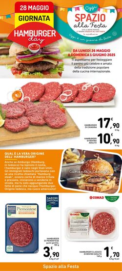 Volantino Conad 26.05.2025 - 01.06.2025