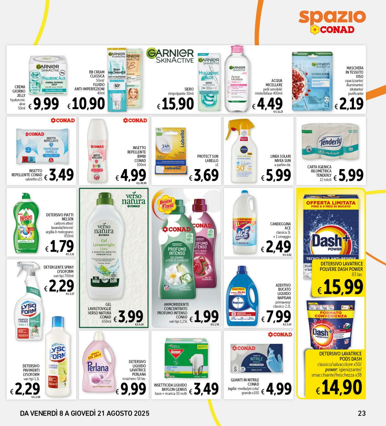 Volantino Conad 07.08.2025 - 07.08.2025