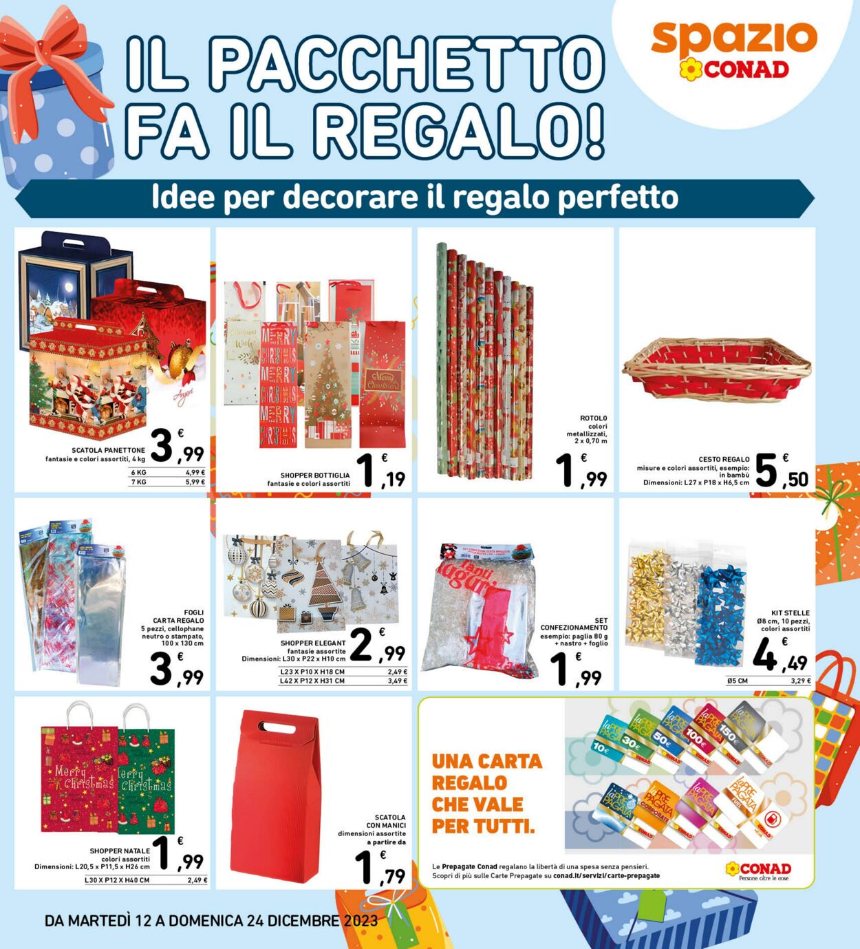 Volantino Conad 12.12.2023 - 24.12.2023