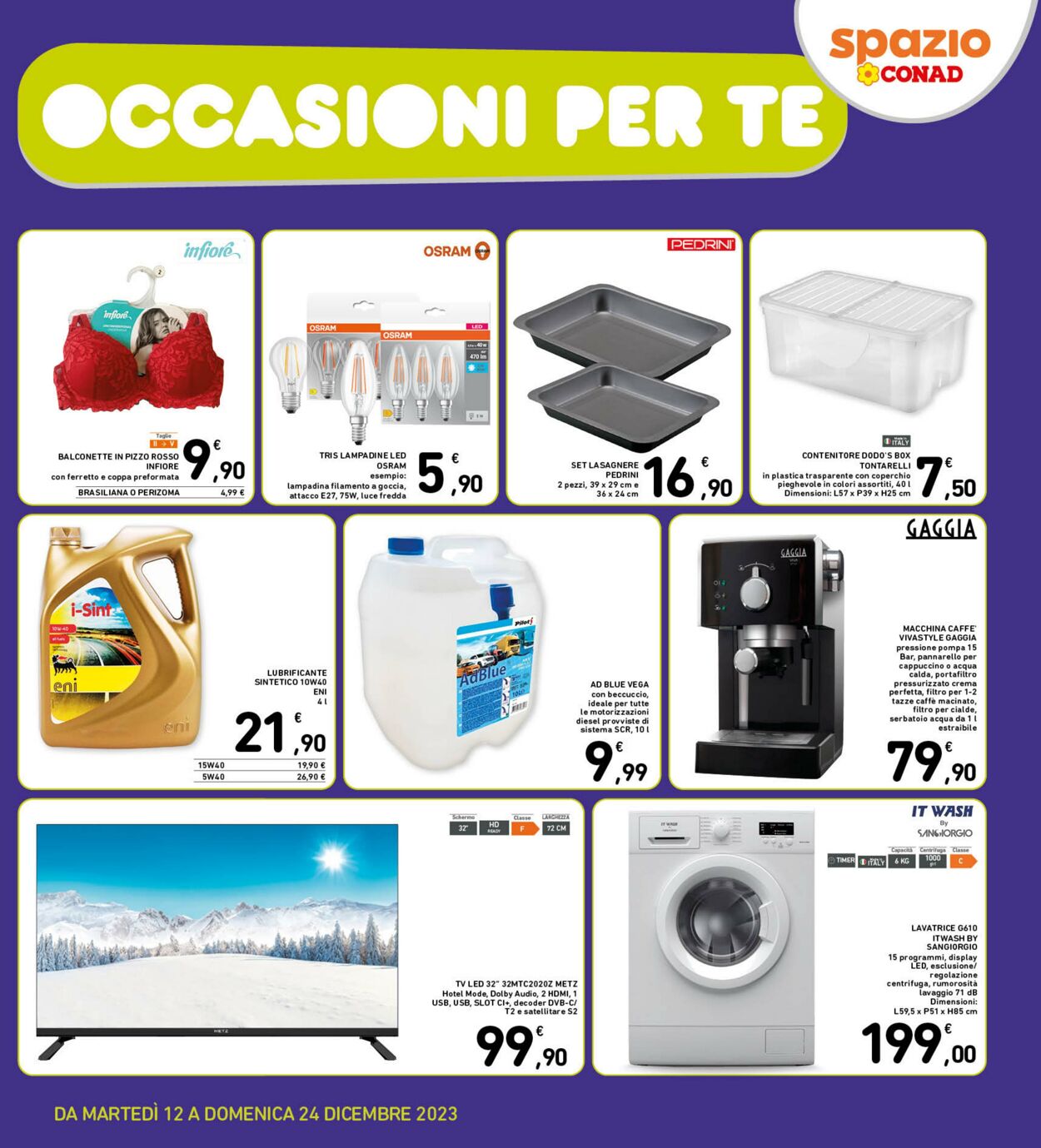 Volantino Conad 12.12.2023 - 24.12.2023