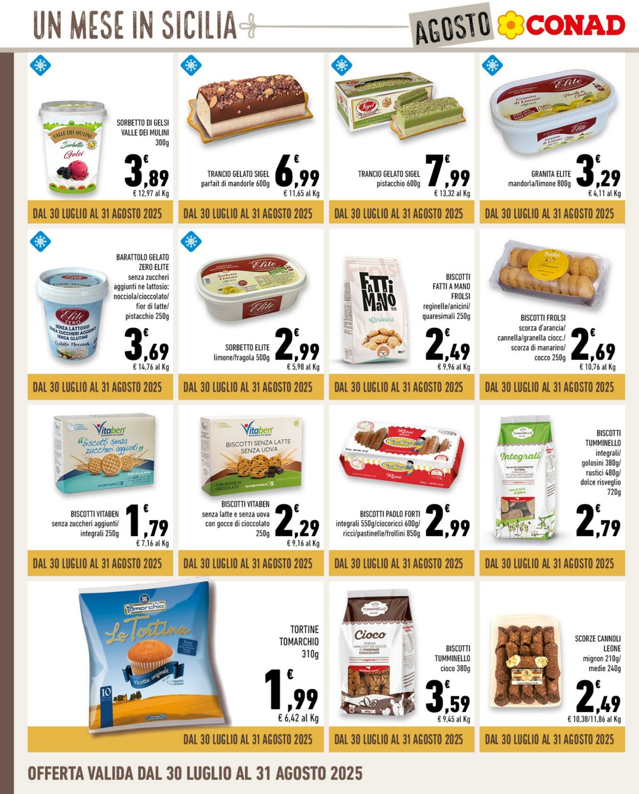 Volantino Conad 30.07.2025 - 30.07.2025