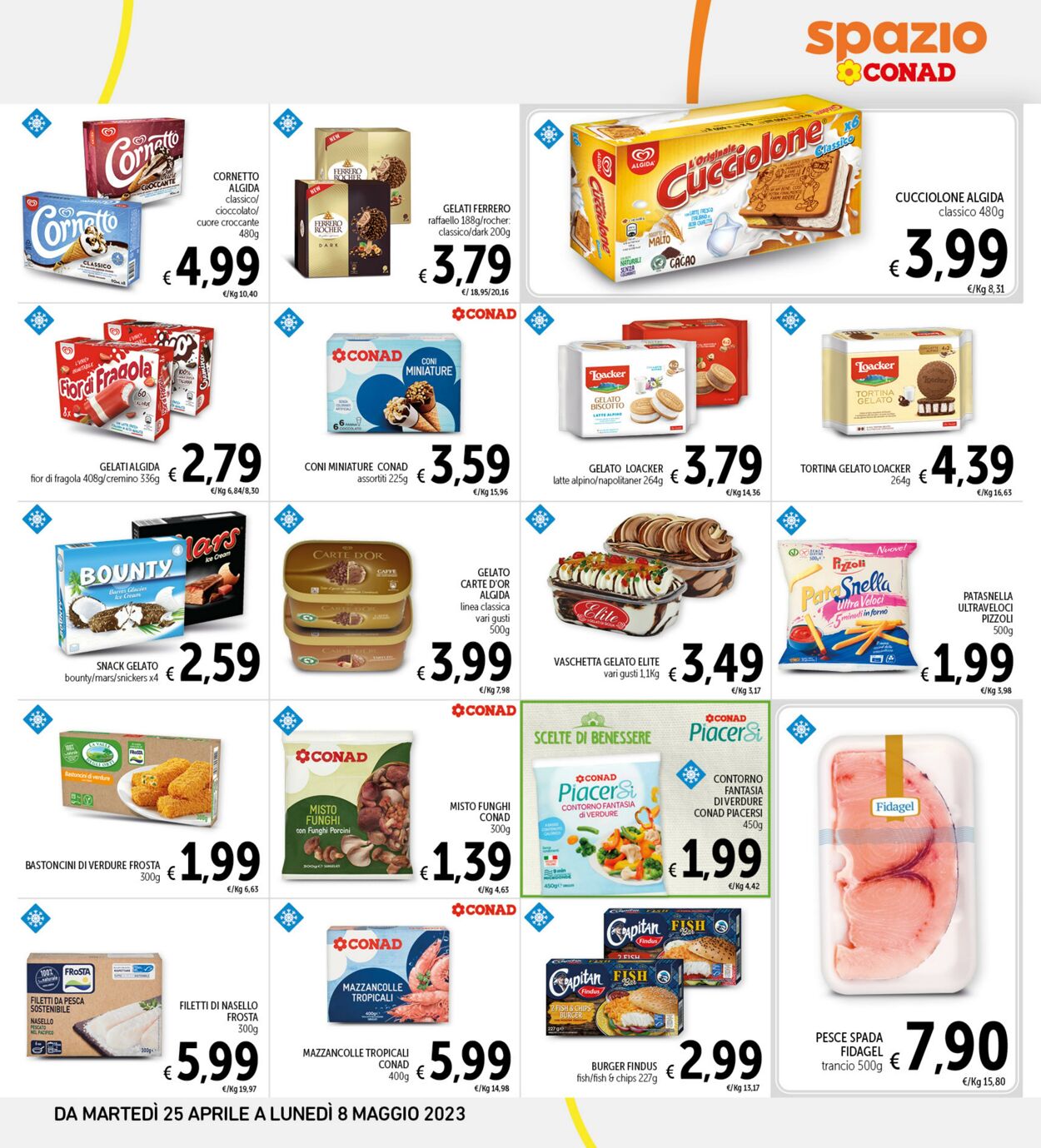 Volantino Conad 25.04.2023 - 08.05.2023