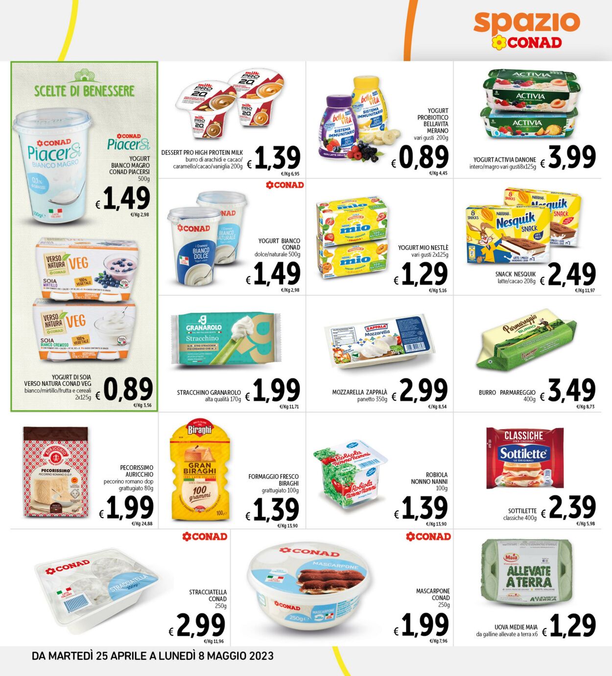 Volantino Conad 25.04.2023 - 08.05.2023