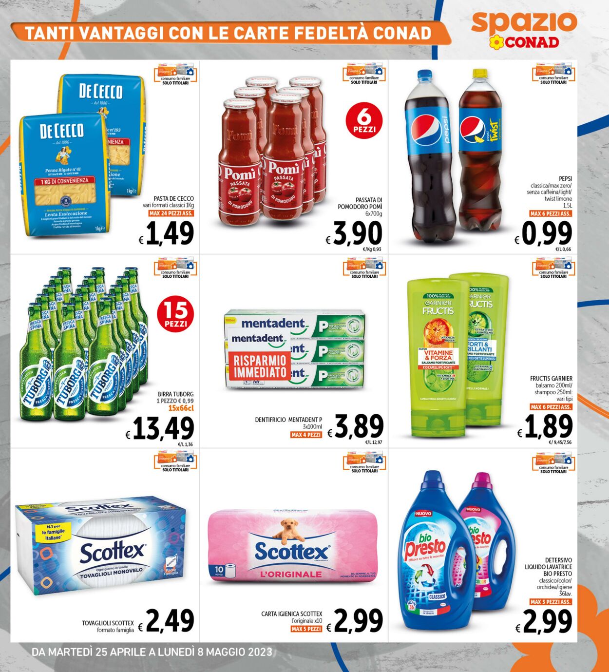 Volantino Conad 25.04.2023 - 08.05.2023