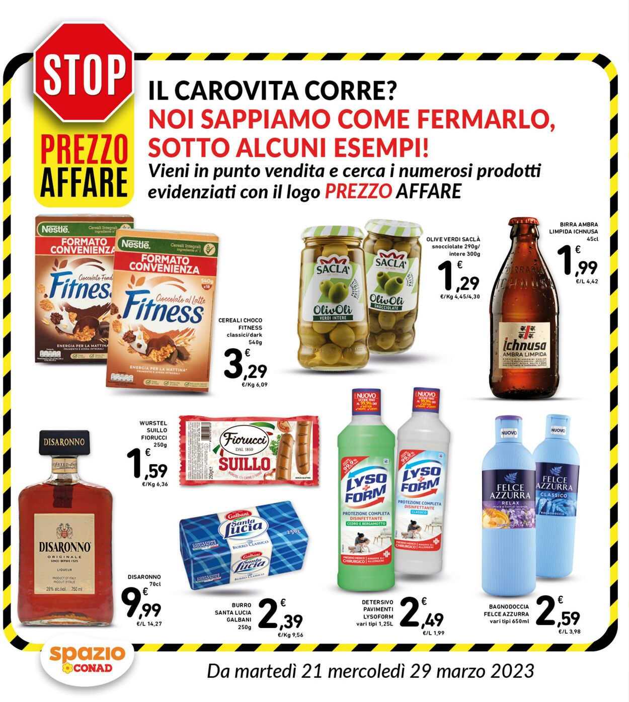 Volantino Conad 21.03.2023 - 29.03.2023