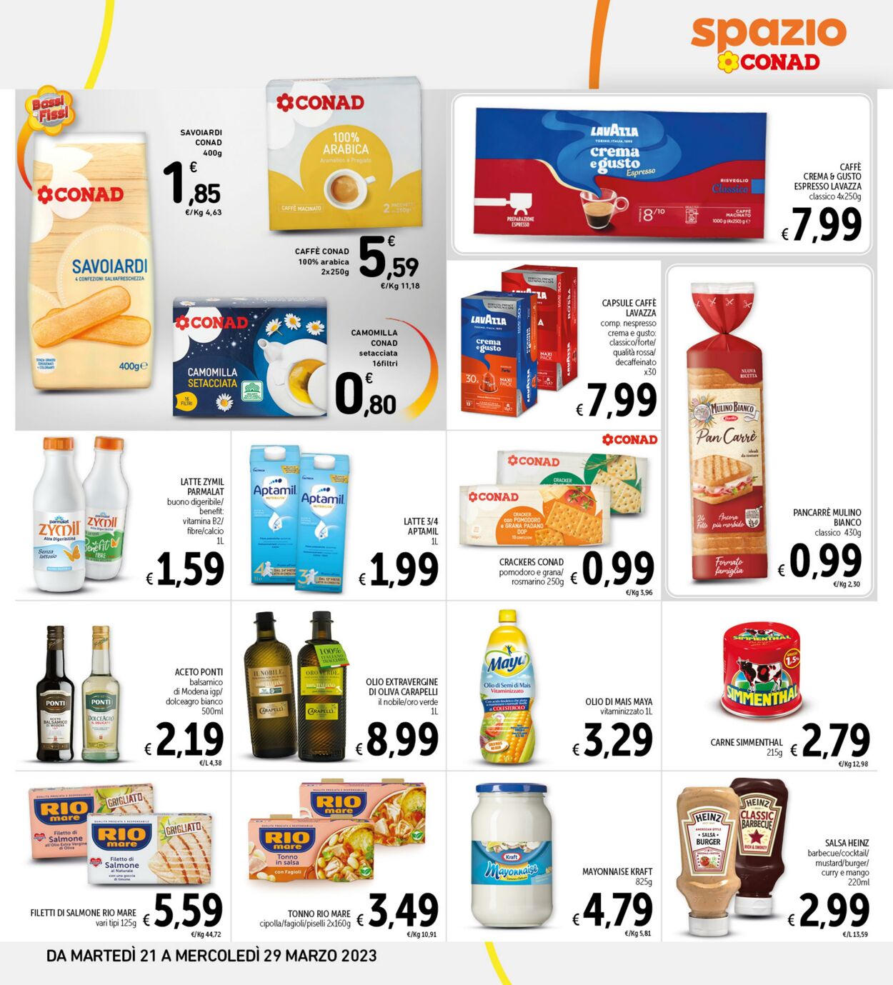 Volantino Conad 21.03.2023 - 29.03.2023